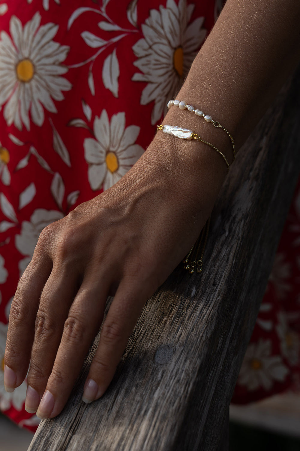 Mary Mini Dress - Wild Daisy Rouge - Sunspell by Jinx the Label