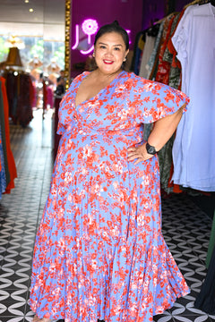 Mary Dress - Sunset Prism by Jinx the Label