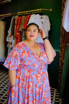 Mary Dress - Sunset Prism by Jinx the Label