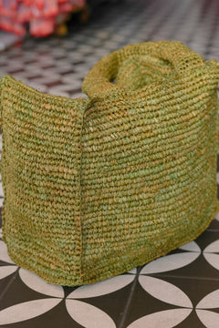 Meadow Tote in Wild Moss - Flower Power by Jinx the Label
