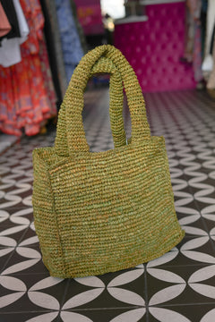 Meadow Tote in Wild Moss - Flower Power by Jinx the Label