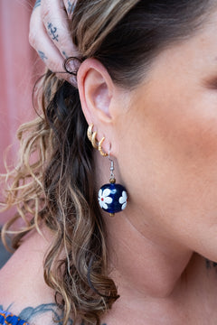Moonflower Earrings in Midnight Bloom | Jinx the Label