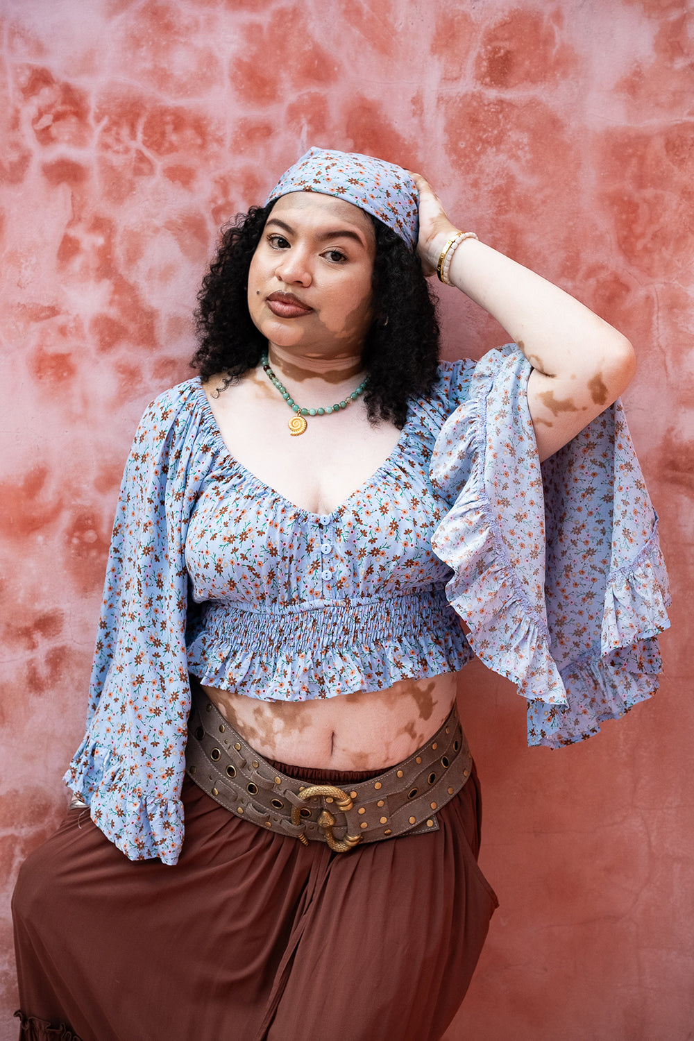 Paloma Blouse | Bohemian Bell Sleeve Rayon Blouse | Jinx The Label