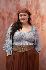 Paloma Blouse | Bohemian Bell Sleeve Rayon Blouse | Jinx The Label