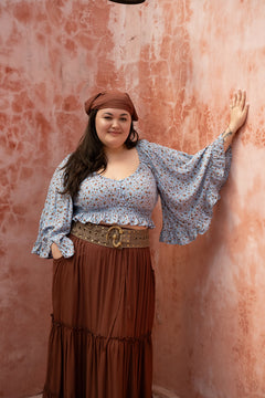 Paloma Blouse | Bohemian Bell Sleeve Rayon Blouse | Jinx The Label