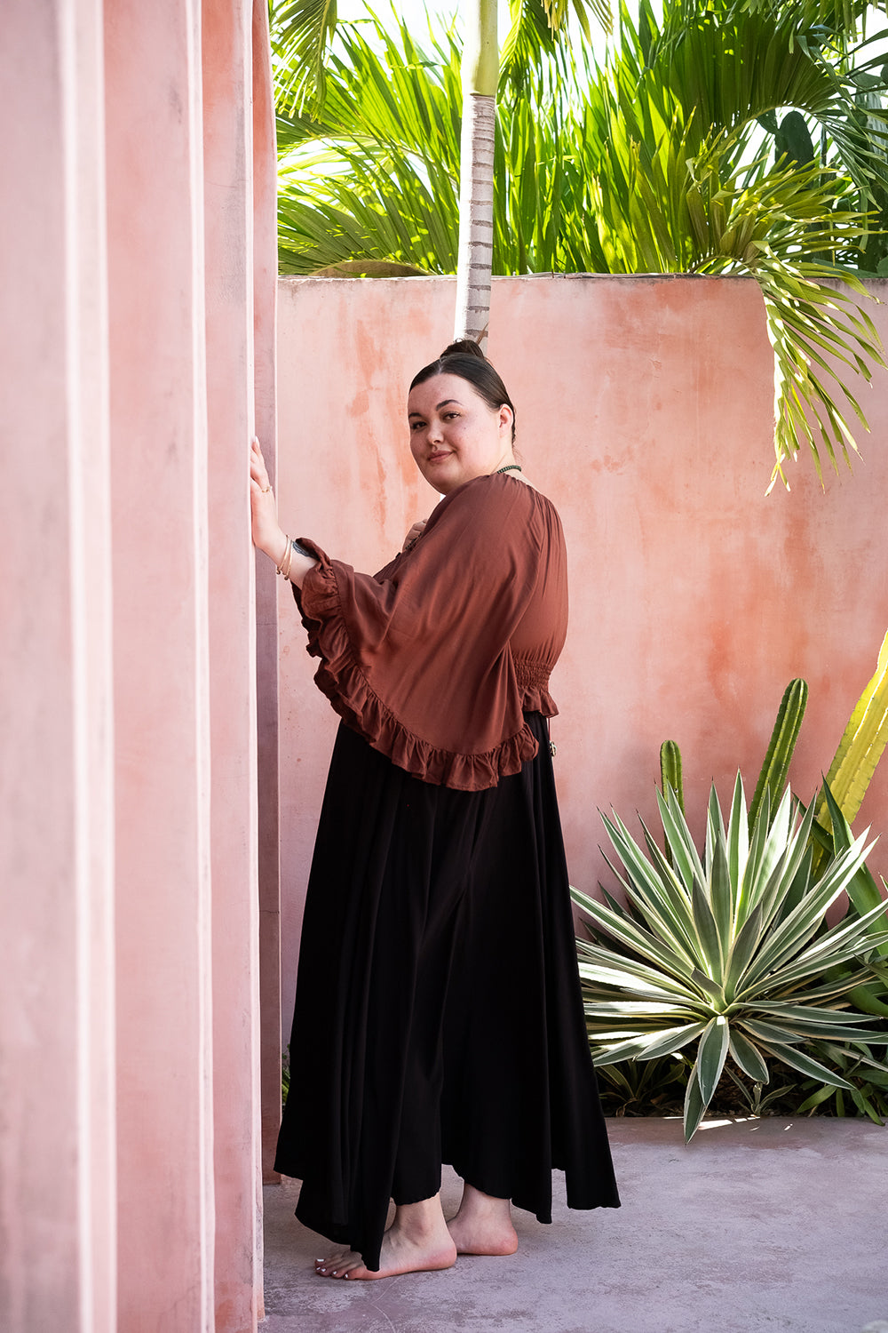 Paloma Blouse | Bohemian Bell Sleeve Rayon Blouse | Jinx The Label