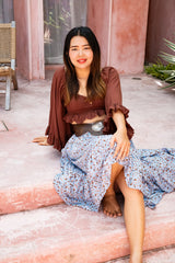 Paloma Blouse | Bohemian Bell Sleeve Rayon Blouse | Jinx The Label