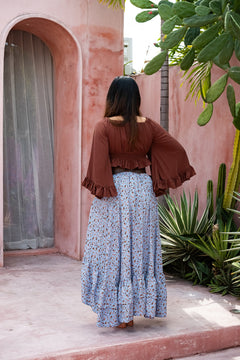 Paloma Blouse | Bohemian Bell Sleeve Rayon Blouse | Jinx The Label