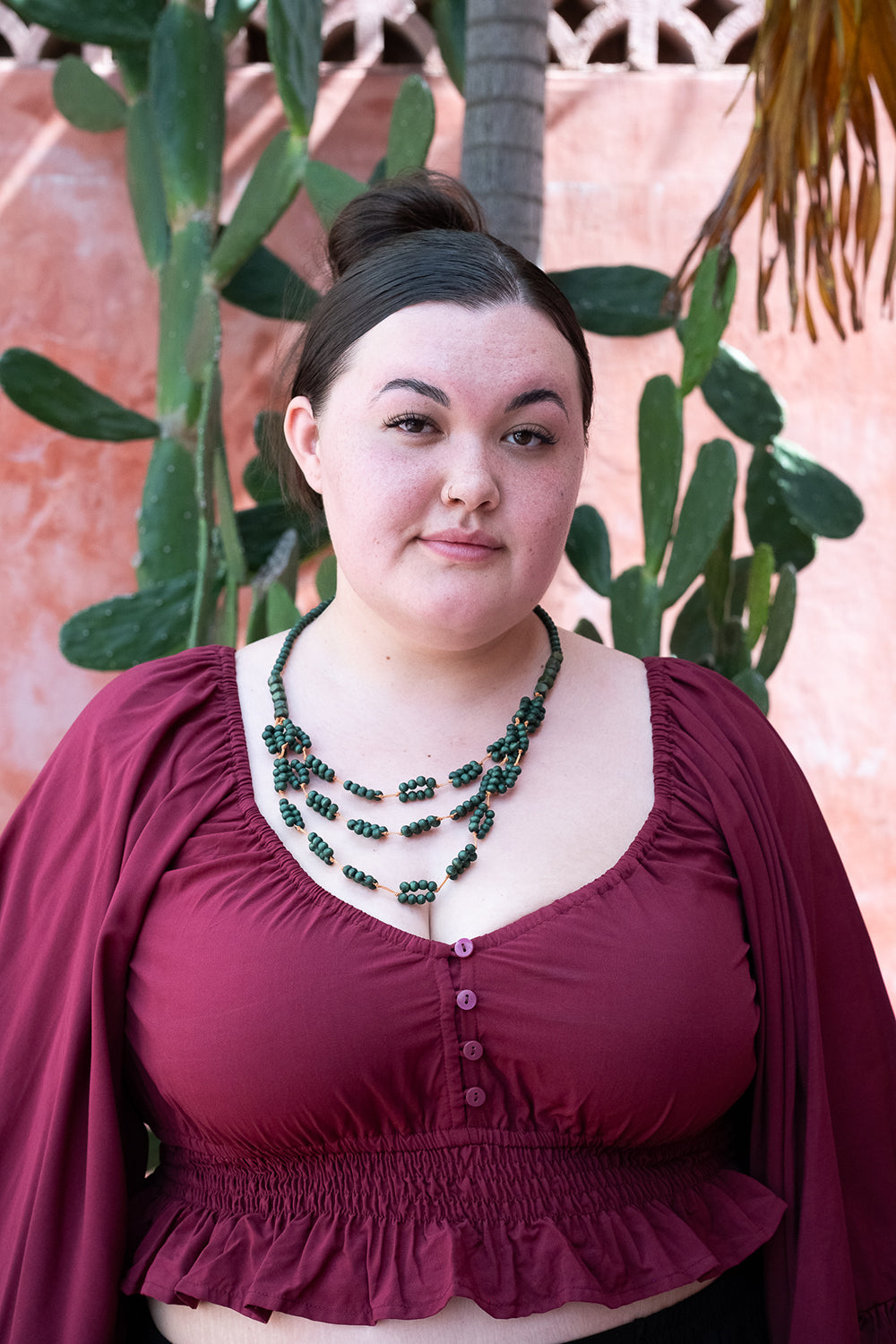 Paloma Blouse | Bohemian Bell Sleeve Rayon Blouse | Jinx The Label