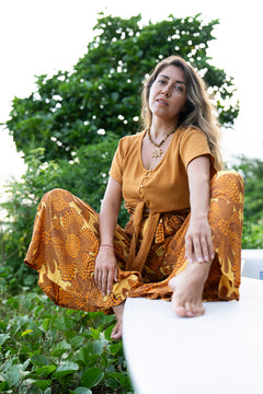 Patty Blouse - Sun Honey - Sunspell by Jinx the Label