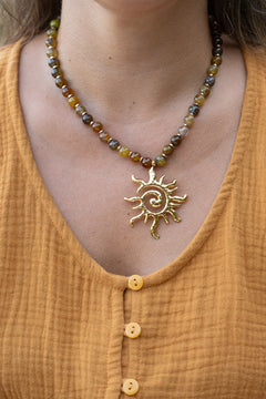 Patty Blouse - Sun Honey - Sunspell by Jinx the Label