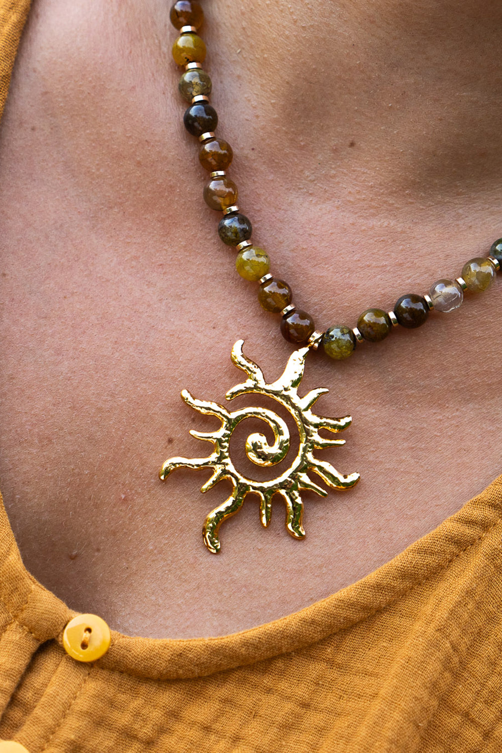 Patty Blouse - Sun Honey - Sunspell by Jinx the Label