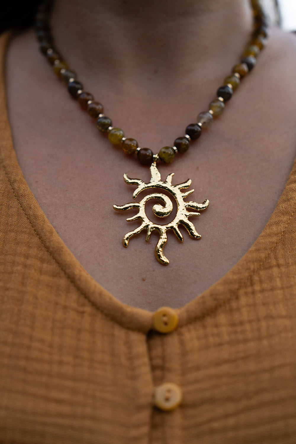 Patty Blouse - Sun Honey - Sunspell by Jinx the Label