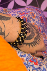 Phoenix Rising Bracelet - Black by Jinx the Label