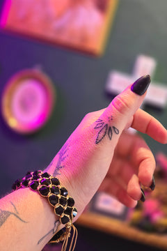 Phoenix Rising Bracelet - Black by Jinx the Label