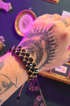 Phoenix Rising Bracelet - Black by Jinx the Label