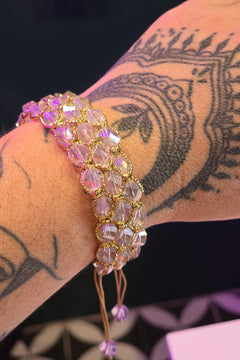 Phoenix Rising Bracelet - Clear Quartz by Jinx the Label