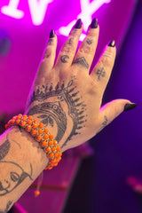 Phoenix Rising Bracelet - Orange by Jinx the Label