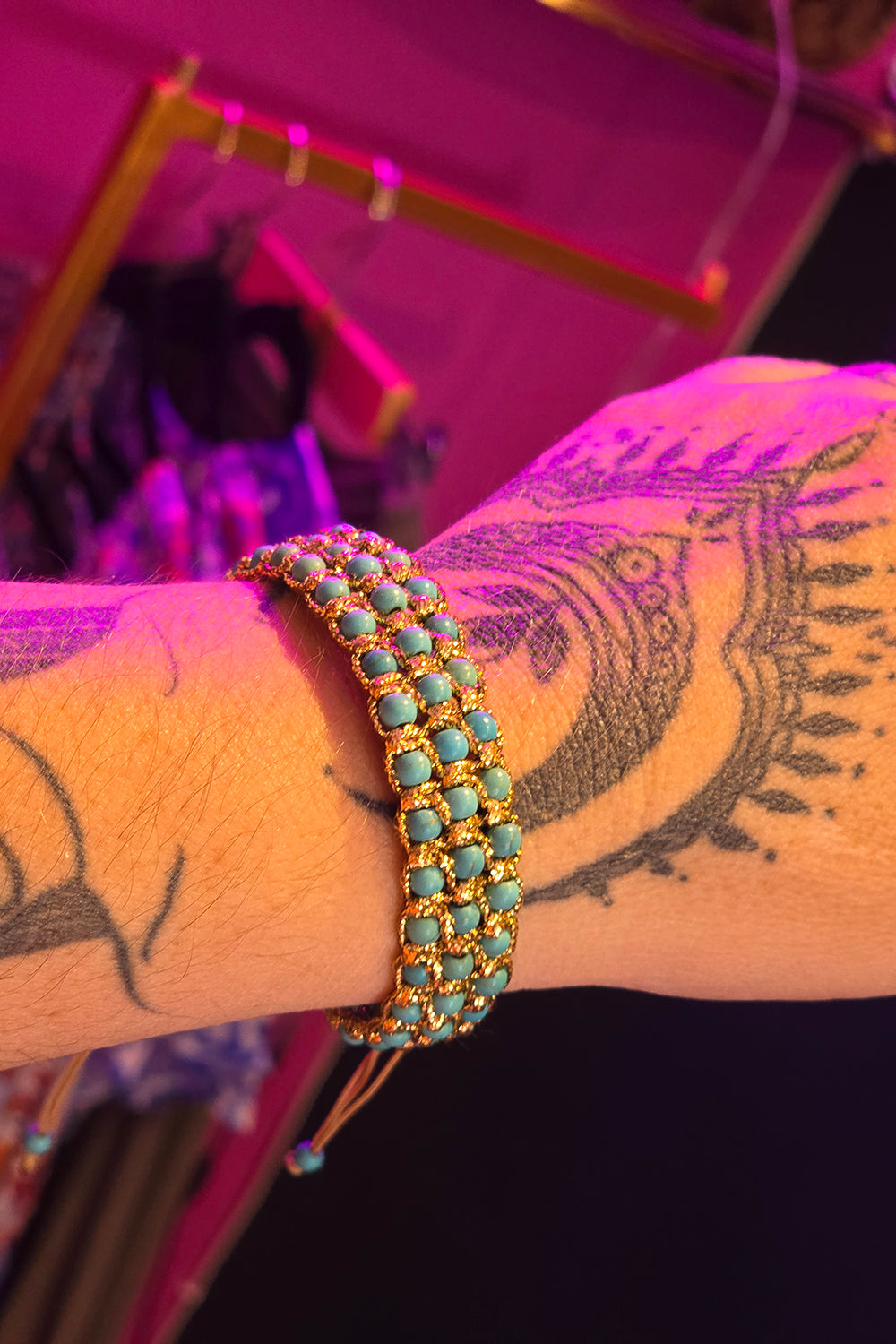 Phoenix Rising Bracelet - Turquoise by Jinx the Label