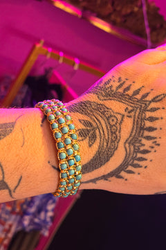 Phoenix Rising Bracelet - Turquoise by Jinx the Label