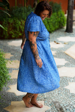Rachel Dress - Blue Curacao - By Jinx the Label