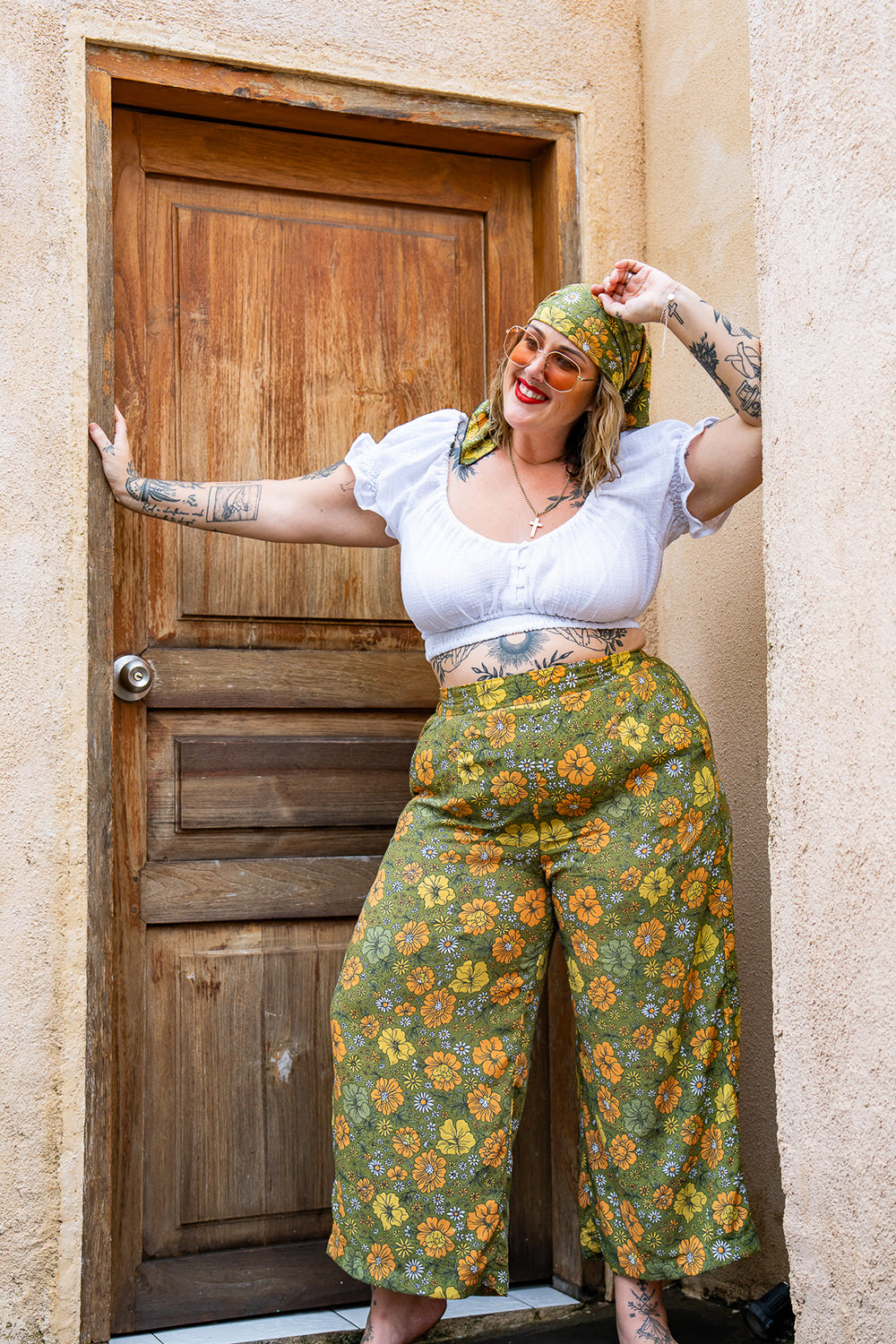Sandy Pants in Flower Power by Jinx the Label
