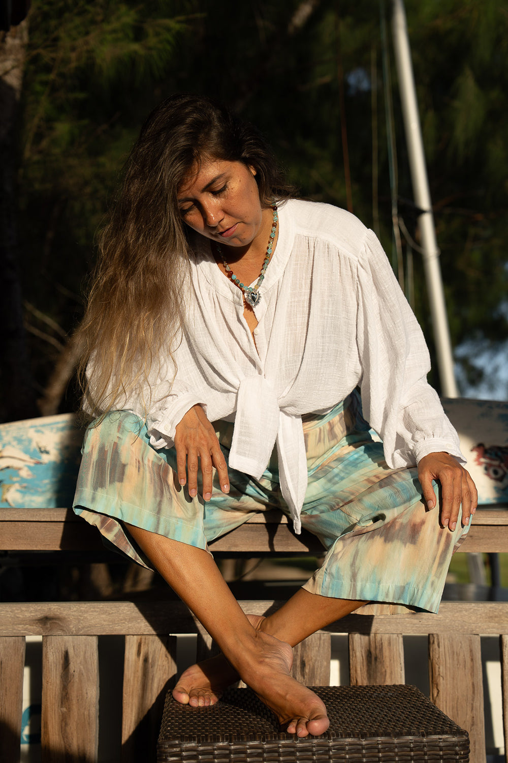 Sandy Pants - Tidal Sky - Sunspell by Jinx the Label