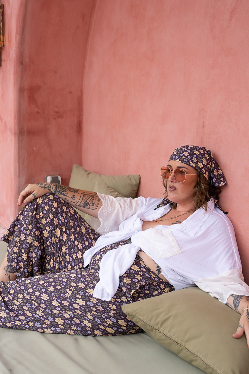 Sandy Pants - Wild Petals - Almost Famous by Jinx the Label