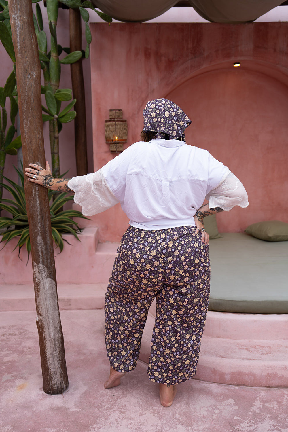 Sandy Pants - Wild Petals - Almost Famous by Jinx the Label