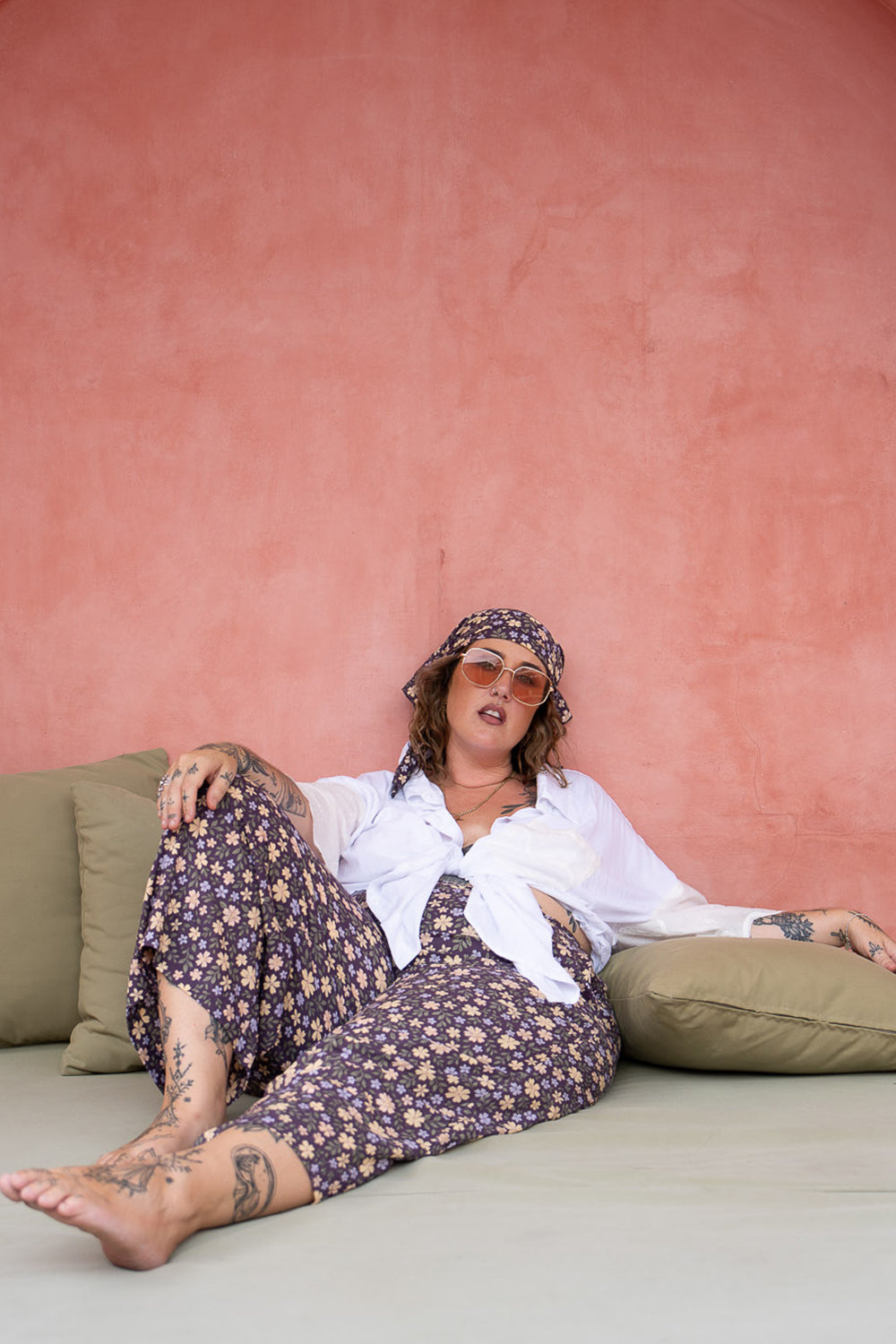 Sandy Pants - Wild Petals - Almost Famous by Jinx the Label