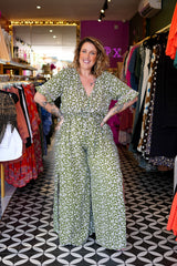 Sienna Jumpsuit in Peony by Jinx the Label