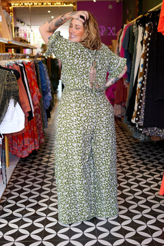 Sienna Jumpsuit in Peony by Jinx the Label