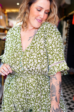 Sienna Jumpsuit in Peony by Jinx the Label