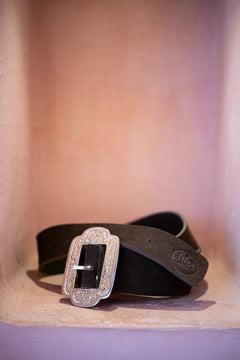 Silver Sage Belt in Saddlewood | Jinx the Label