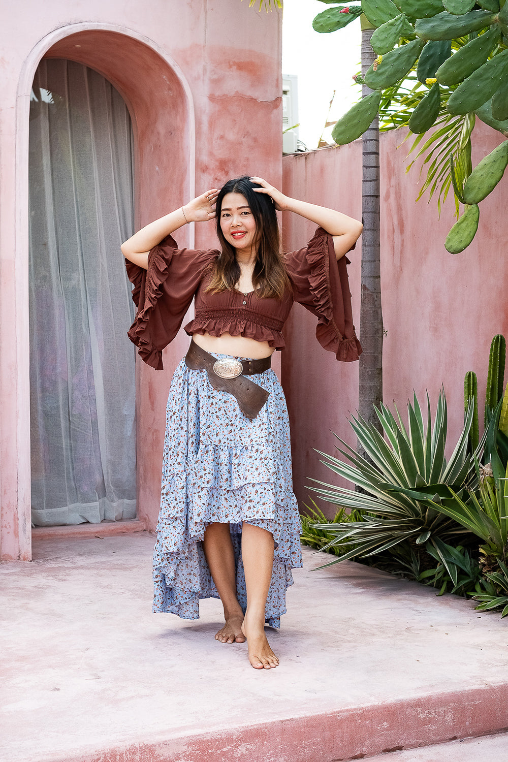 Siren Skirt in Bluebell Meadow | Jinx the Label