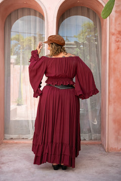 Siren Skirt in Wine | Jinx the Label