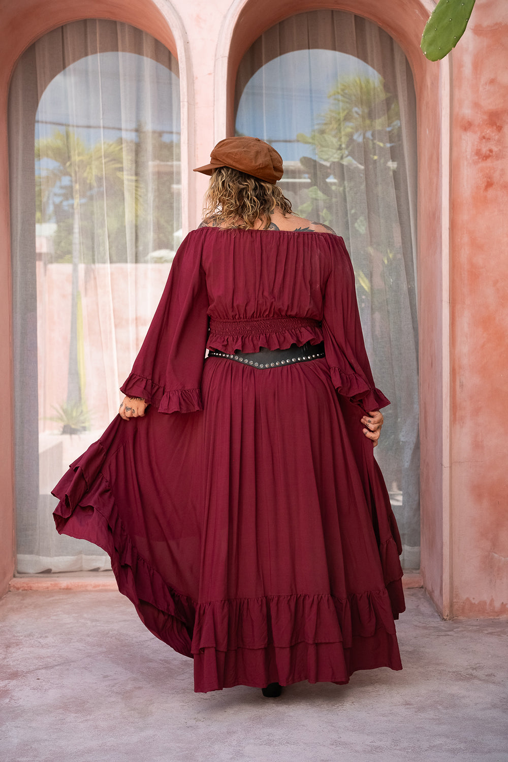 Siren Skirt in Wine | Jinx the Label
