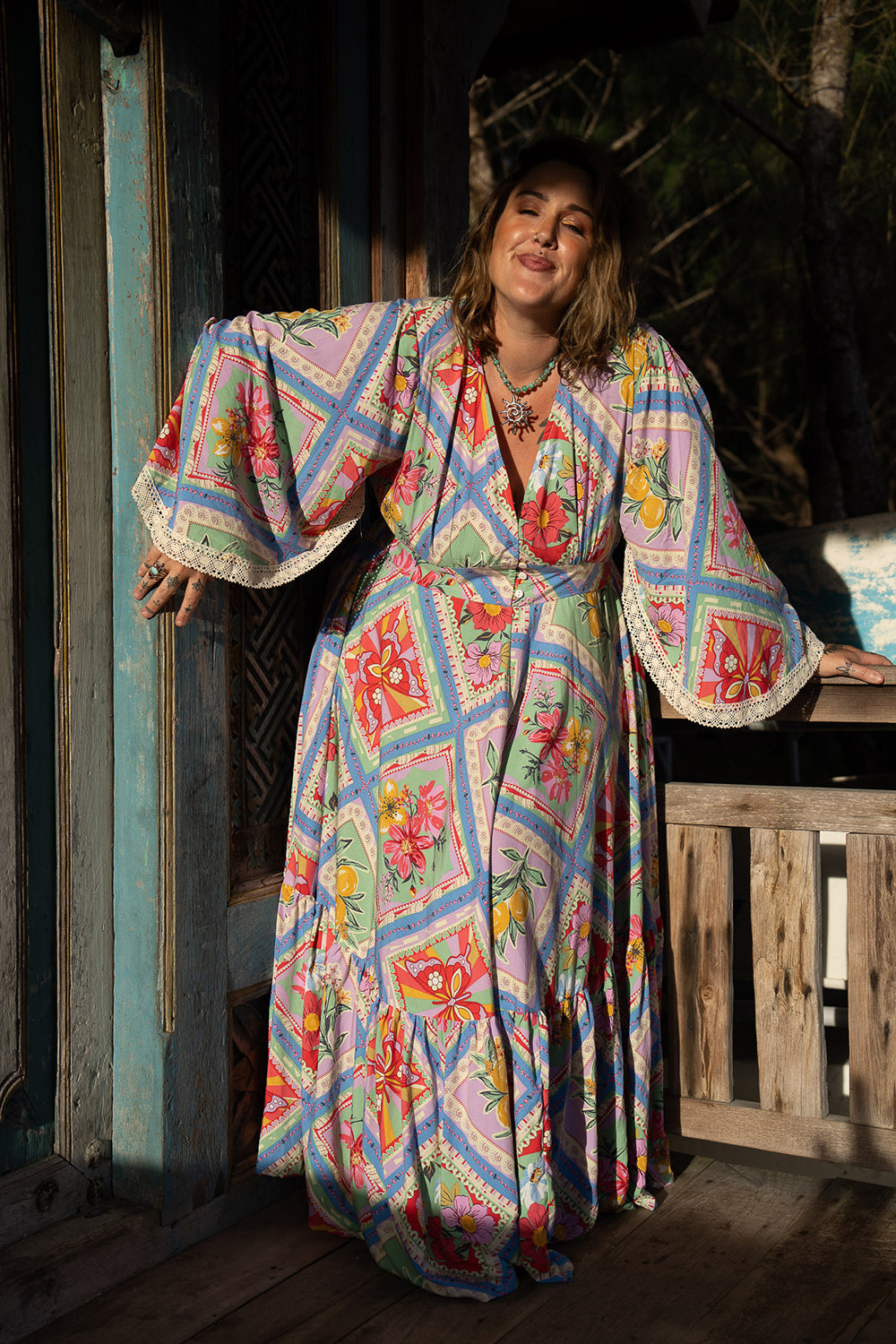 Solara Maxi Dress - Festival Bloom - Sunspell by Jinx the Label