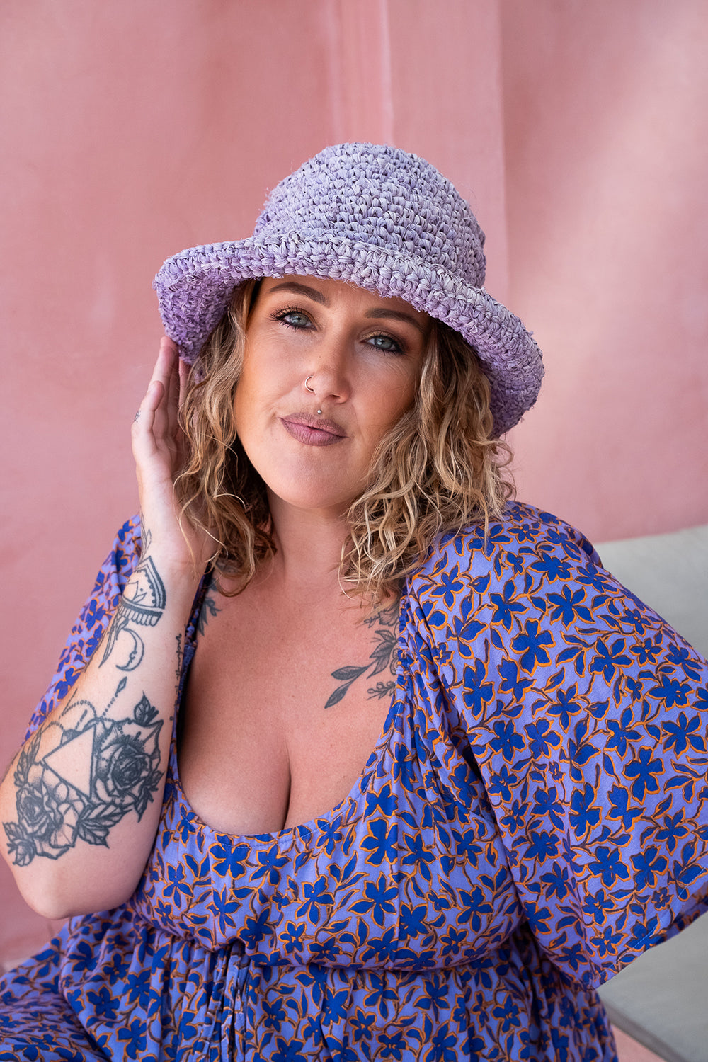 Soleil Straw Hat - Jinx the Label | Size Inclusive Slow Fashion