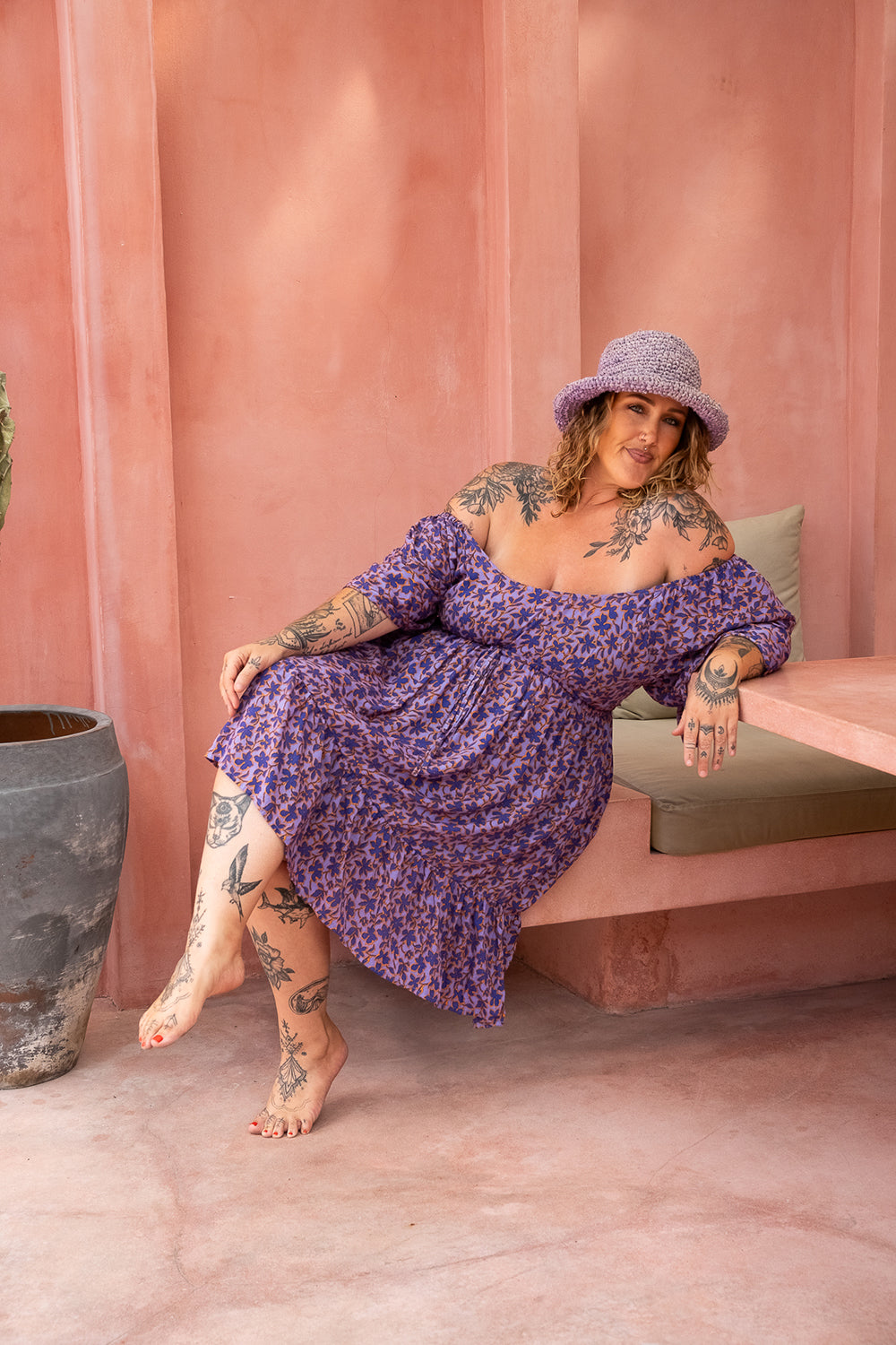 Soleil Straw Hat - Jinx the Label | Size Inclusive Slow Fashion