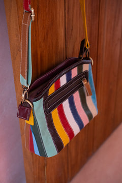 Starling Bag | Genuine Leather Patchwork Crossbody Bag | Jinx The Label