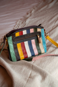 Starling Bag | Genuine Leather Patchwork Crossbody Bag | Jinx The Label