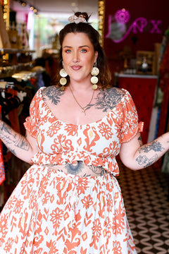 Sunny Rose Skirt - Native Earth by Jinx the Label