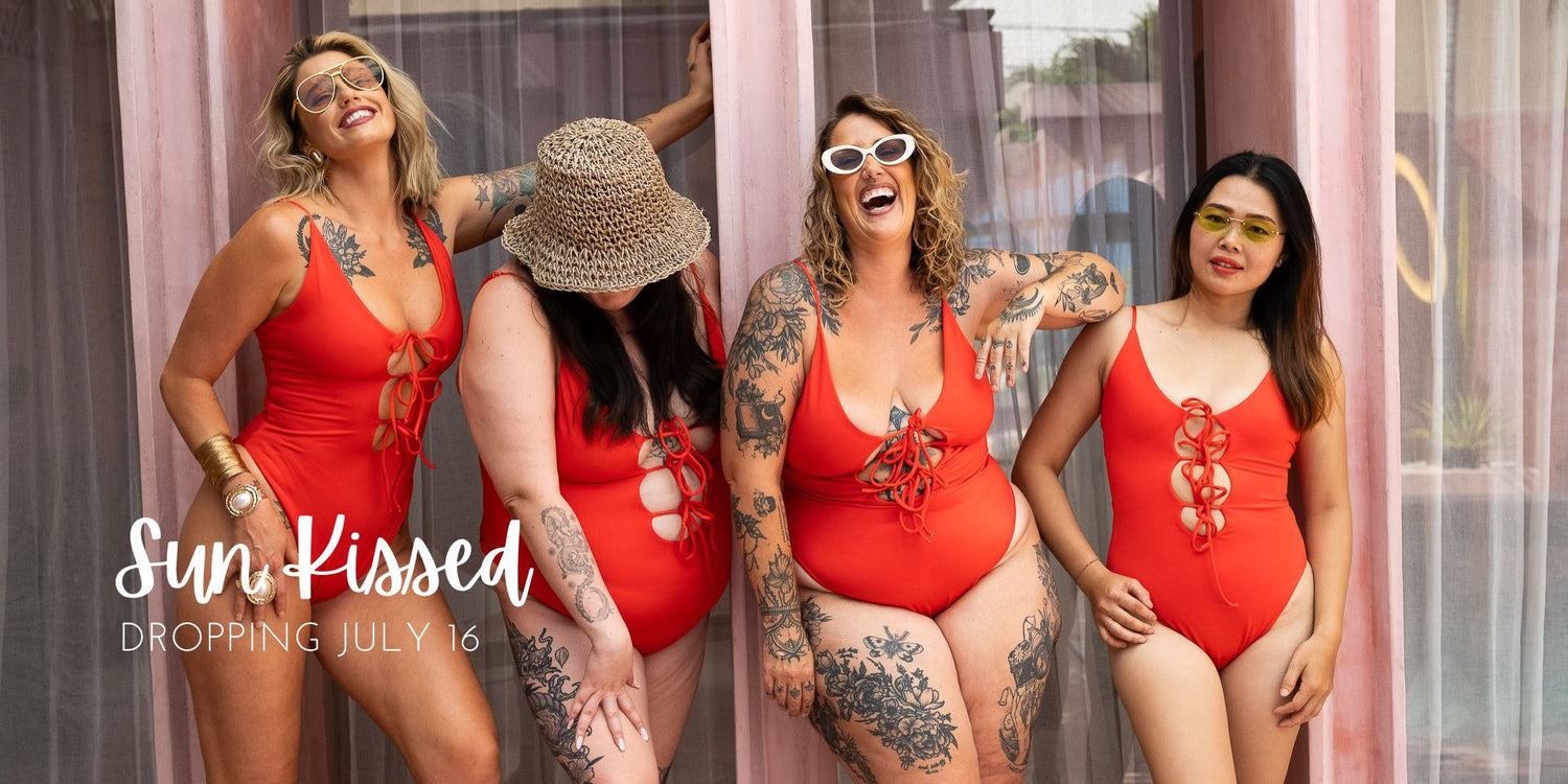 Discover Sun Kissed, Jinx the Label's first size inclusive swimwear collection. Ethically made in Bali with flattering fits designed to celebrate every body.