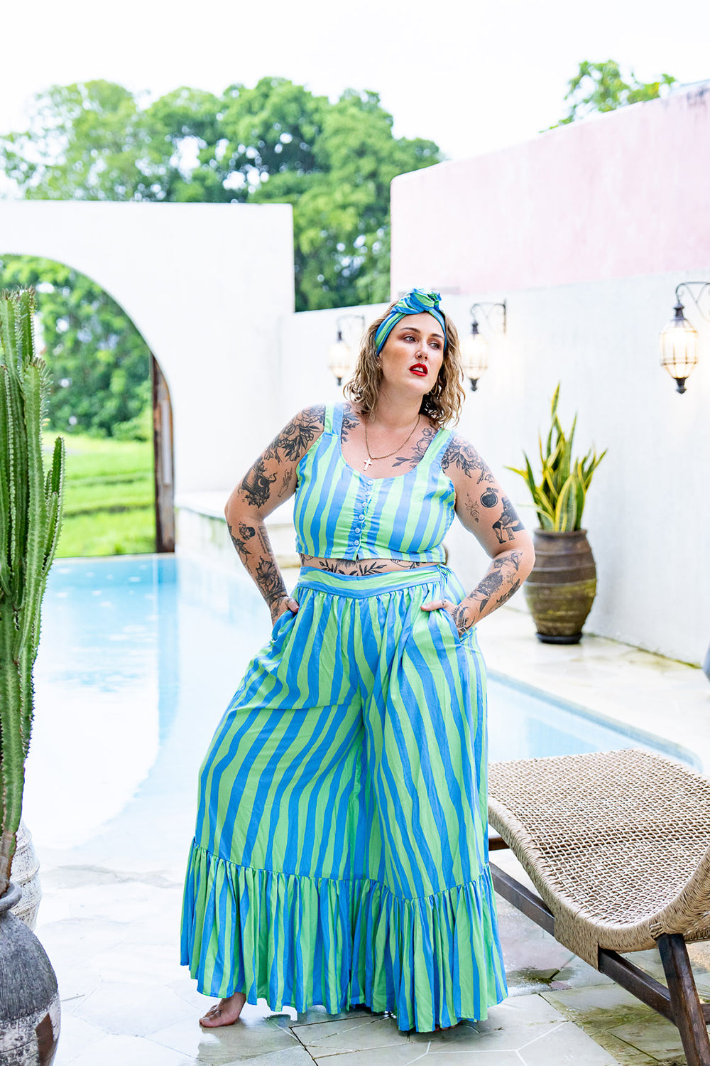 Tango Pants - Lagoon - Almost Famous by Jinx the Label