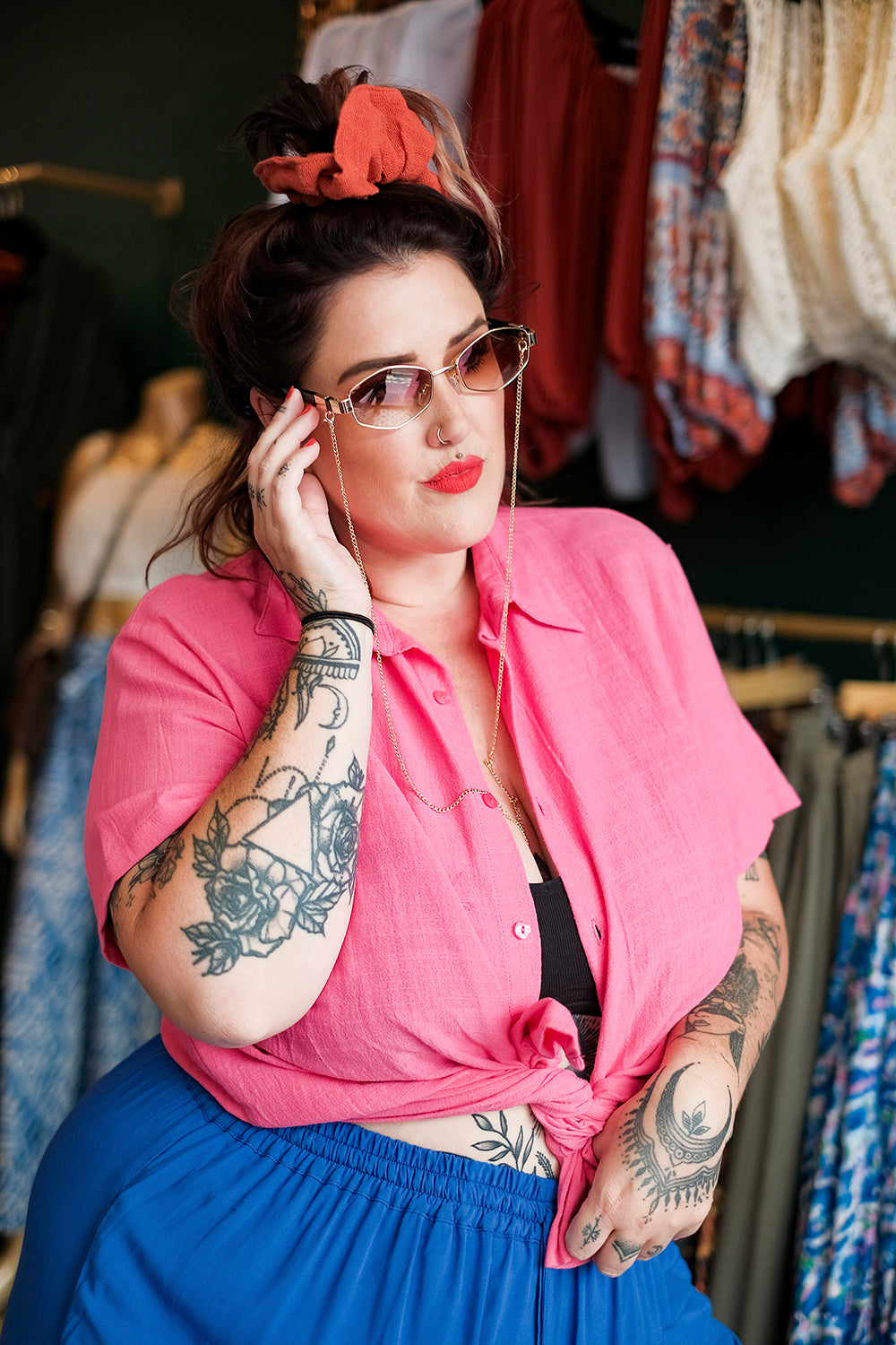 The Boyfriend Tee - Pink by Jinx the Label