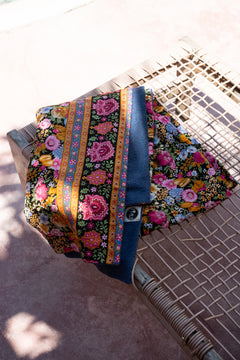 Wanderlust Towel in Midnight Bloom | Jinx the Label