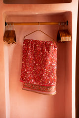 Wanderlust Towel in Wildflower Ruby | Jinx the Label