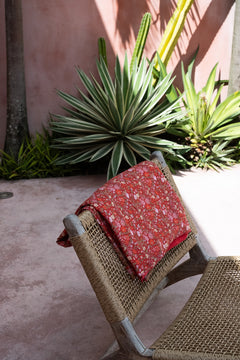 Wanderlust Towel in Wildflower Ruby | Jinx the Label