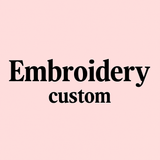 Embroidery custom addition